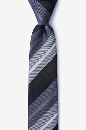 Finn Gray Skinny Tie