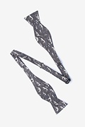 Gray Dig Fossils Self-Tie Bow Tie Photo (1)