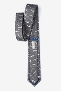 Gray Dig Fossils Skinny Tie Photo (1)