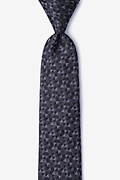 Harrington Gray Skinny Tie Photo (0)