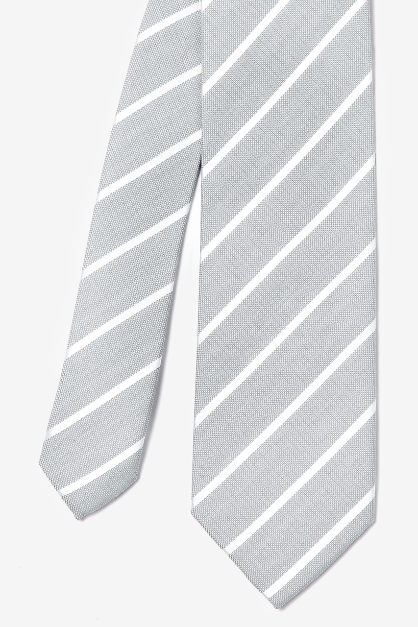 Harvard Gray Skinny Tie Photo (1)