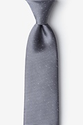 Iceland Gray Extra Long Tie Photo (0)