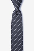 Lagan Gray Skinny Tie Photo (0)