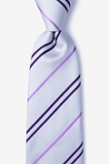 Maigue Gray Extra Long Tie Photo (0)