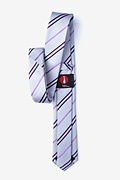 Maigue Gray Skinny Tie Photo (1)