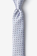 New Caledonia Gray Skinny Tie Photo (0)