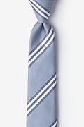 Pioneer Gray Skinny Tie Photo (0)