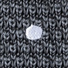 Gray Silk Polka Dot Knit Skinny Tie