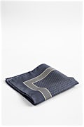 Polkadot and Stripe Pocket Square