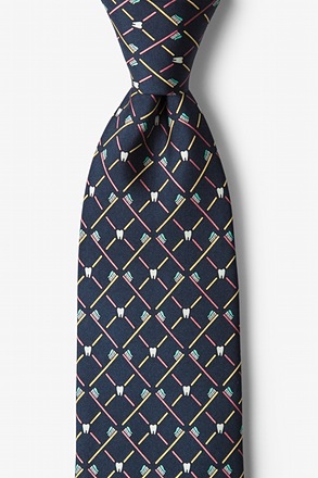 _Real Dentists Wear Plaid Gray Tie_