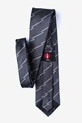 Smoky Gray Extra Long Tie Photo (1)