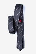 Smoky Gray Skinny Tie Photo (1)