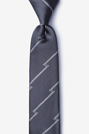 _Smoky Gray Skinny Tie_