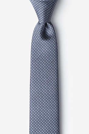 Spaatz Gray Skinny Tie
