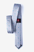 Wooley Gray Skinny Tie Photo (1)