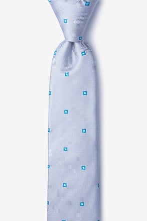 Wooley Gray Skinny Tie