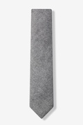 Gray Langley Skinny Tie Photo (0)