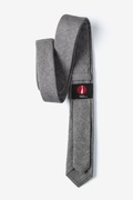 Gray Langley Skinny Tie Photo (1)