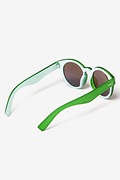 Tulum Round Green Sunglasses Photo (2)