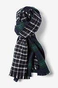 Newcastle Tartan Blanket Green Scarf Photo (0)