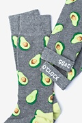 Avocado Green Sock Photo (1)