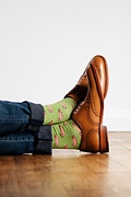 Alligator Green Sock Photo (1)