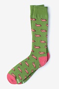 Alligator Green Sock Photo (0)