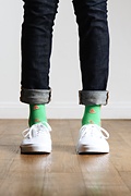 Watermelon Green Sock Photo (1)