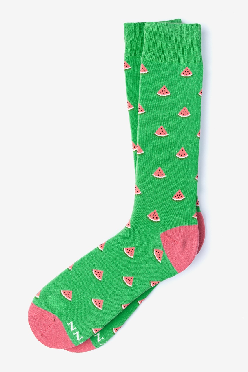 Watermelon Green Sock Photo (0)