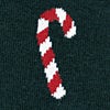 Green Carded Cotton Perpetual Peppermint Medium-Large Sock