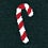 Green Carded Cotton Perpetual Peppermint Medium-Large Sock