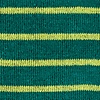 Green Carded Cotton Villa Park Stripe