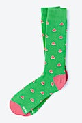 Watermelon Green His & Hers Socks Photo (1)