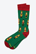 Green Carded Cotton What's Crackin' Nutcracker