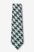 Buckeye Thick Green Extra Long Tie Photo (1)
