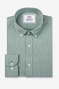 Caden Green Business Casual Shirt Photo (0)