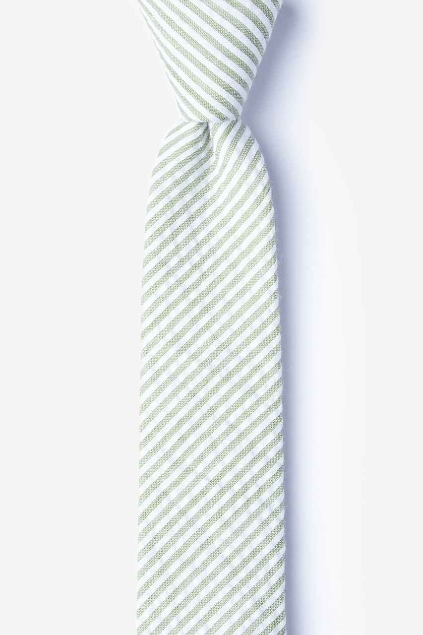 Clyde Green Skinny Tie Photo (0)