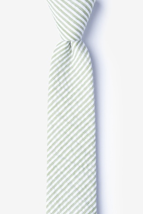 _Clyde Green Skinny Tie_