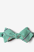 Douglas Green Diamond Tip Bow Tie Photo (0)