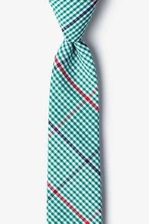 Douglas Green Skinny Tie