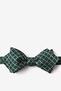 Glendale Green Diamond Tip Bow Tie Photo (0)