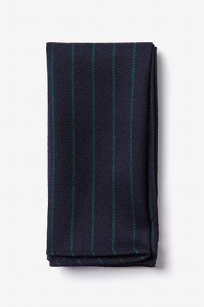 Glenn Heights Green Pocket Square