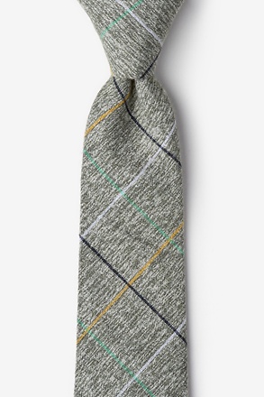 Globe Green Extra Long Tie