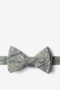 Globe Green Self-Tie Bow Tie Photo (0)