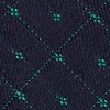 Green Cotton Gresham Skinny Tie