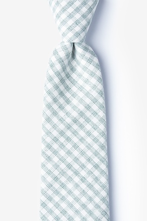 _Huron Green Extra Long Tie_