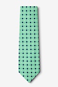 Jamaica Green Extra Long Tie Photo (1)