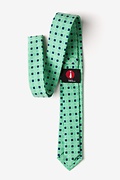 Jamaica Green Skinny Tie Photo (2)