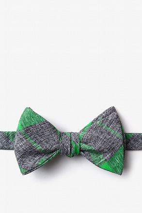 _Kirkland Green Self-Tie Bow Tie_