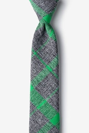 Kirkland Green Skinny Tie